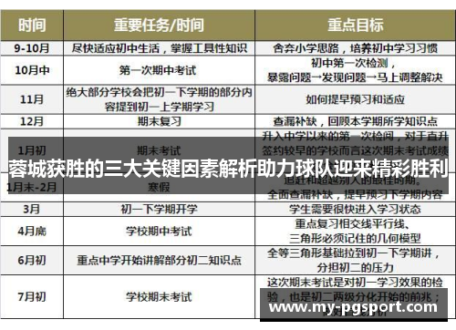 蓉城获胜的三大关键因素解析助力球队迎来精彩胜利